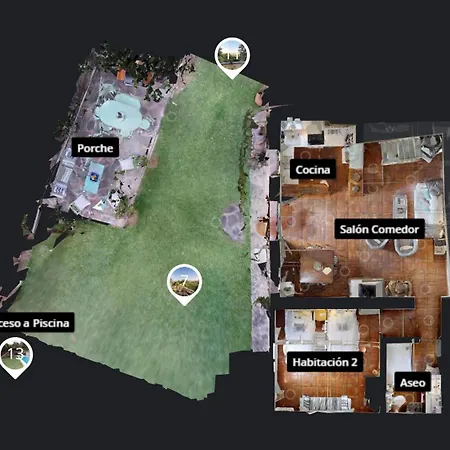 펜션 Abejas 2 De El Vergel De Chilla 칸델레다